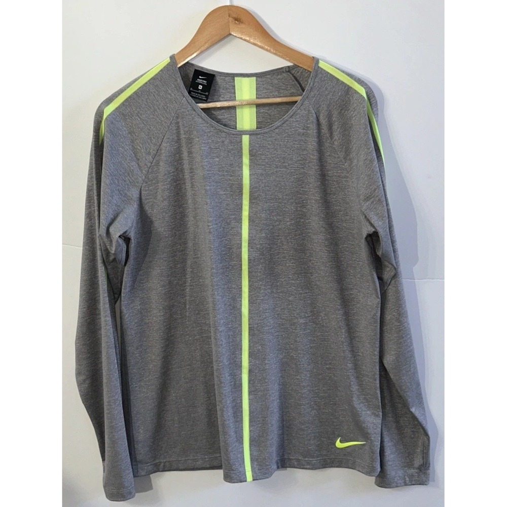 Women's Nike Pro HyperCool‎ Long Sleeve Shirt Top 889631 036 Sz XL No Flaws